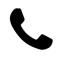 Ícono de tubo telefónico.